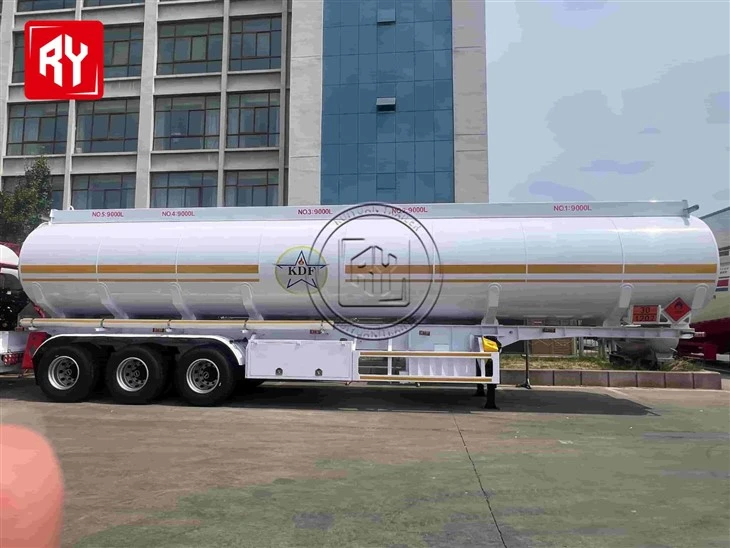 45Cubic Carbon Steel Oil Tank Semi Trailer suppliers