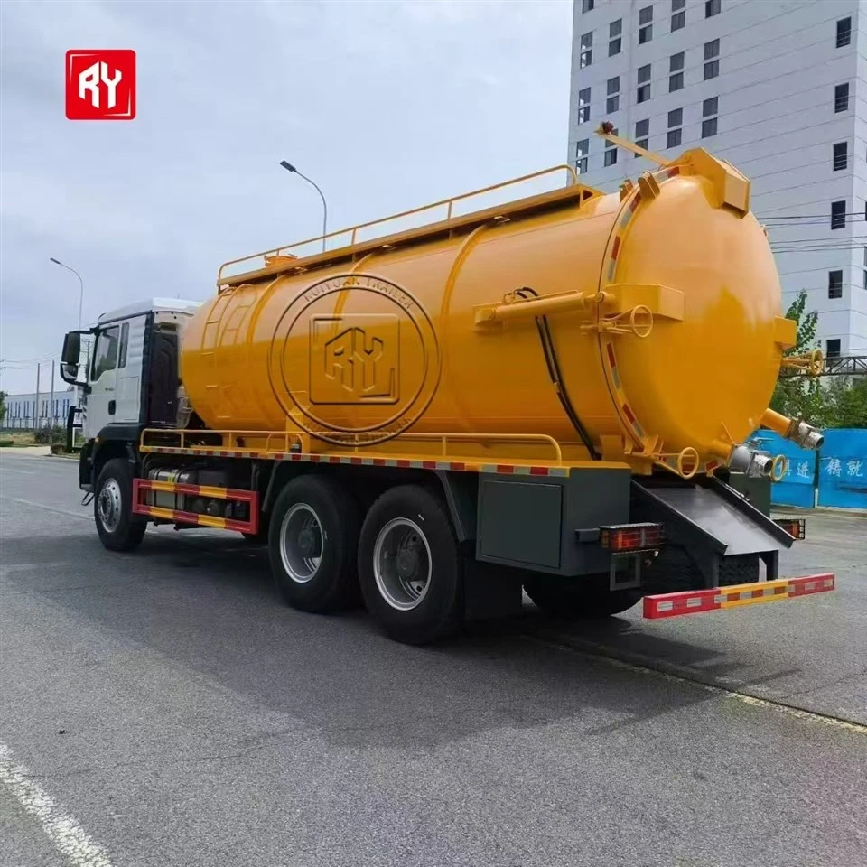 6x4 Sinotruk Howo20000L Vacuum Sewage Suction Truck best