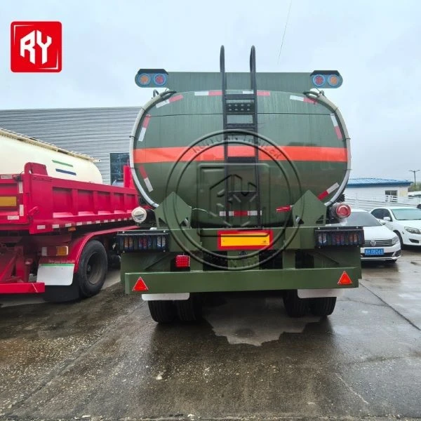 Multi-Compartment 30000L Steel Fuel Tank Semi Trailer suppliers