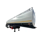 4- Axle 50000l5 Compartments Trailer in acciaio carbone